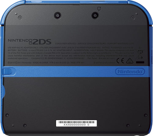 Nintendo 2DS – Black + Blue